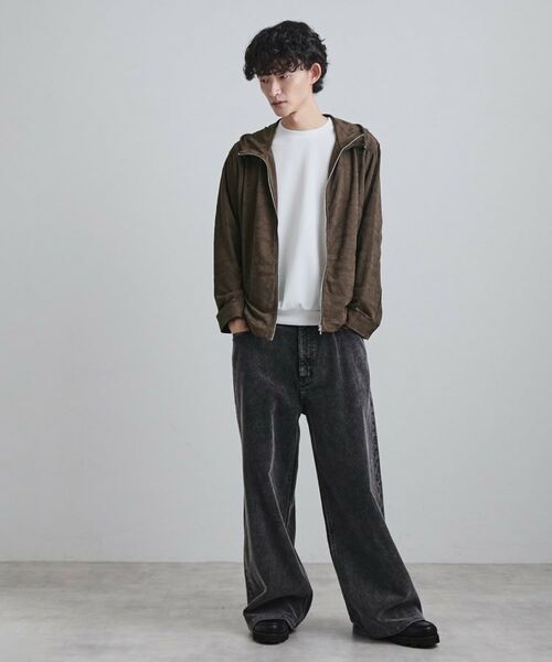 tk.TAKEO KIKUCHI / ティーケー タケオキクチ パーカー | ジャカードジップパーカー | 詳細10