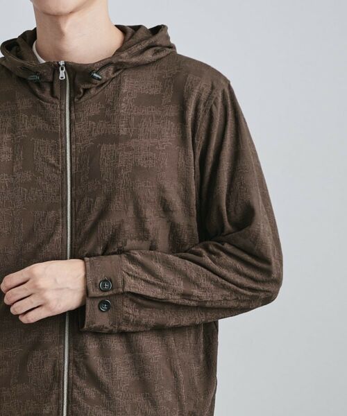 tk.TAKEO KIKUCHI / ティーケー タケオキクチ パーカー | ジャカードジップパーカー | 詳細18