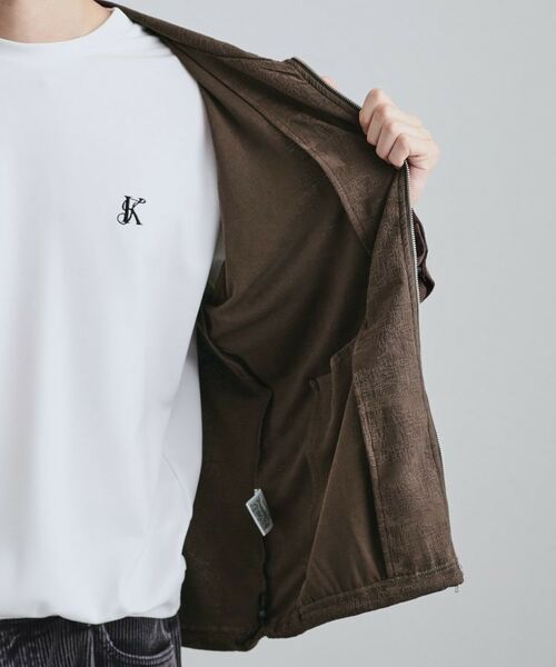 tk.TAKEO KIKUCHI / ティーケー タケオキクチ パーカー | ジャカードジップパーカー | 詳細21