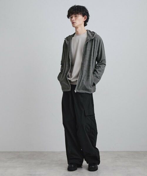 tk.TAKEO KIKUCHI / ティーケー タケオキクチ パーカー | ジャカードジップパーカー | 詳細3