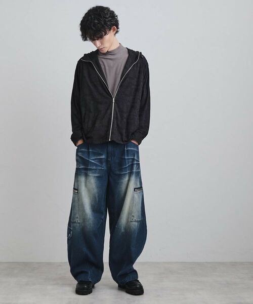 tk.TAKEO KIKUCHI / ティーケー タケオキクチ パーカー | ジャカードジップパーカー | 詳細6