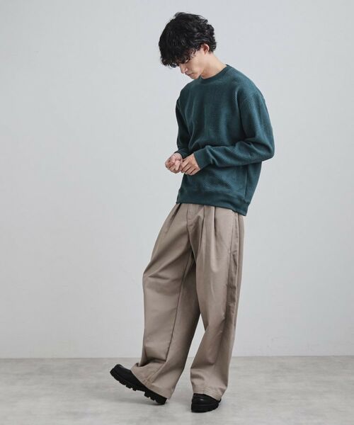 tk.TAKEO KIKUCHI / ティーケー タケオキクチ カットソー | 膨れジャカードクルーカットソー | 詳細11