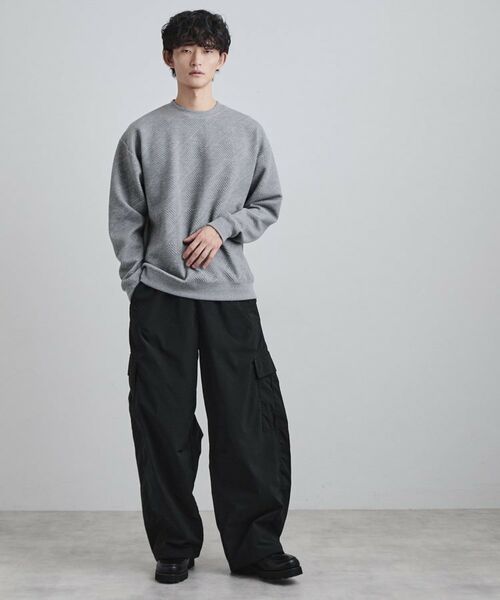 tk.TAKEO KIKUCHI / ティーケー タケオキクチ カットソー | 膨れジャカードクルーカットソー | 詳細15