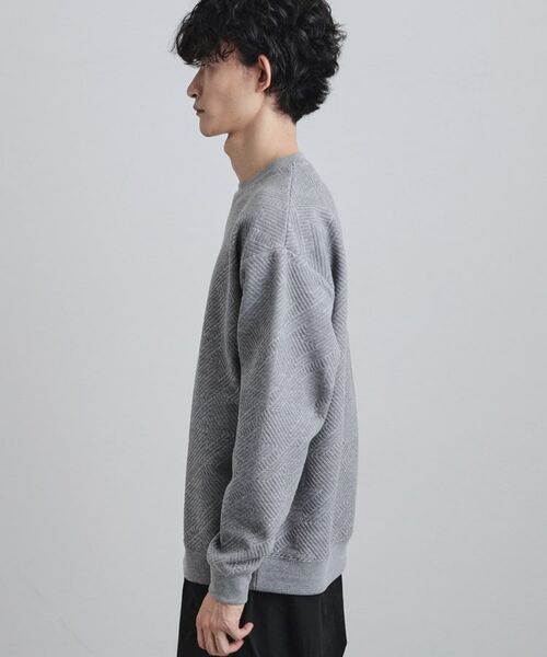 tk.TAKEO KIKUCHI / ティーケー タケオキクチ カットソー | 膨れジャカードクルーカットソー | 詳細18