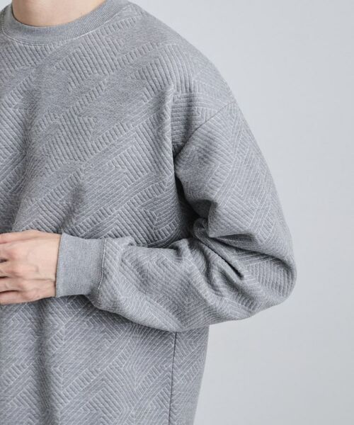 tk.TAKEO KIKUCHI / ティーケー タケオキクチ カットソー | 膨れジャカードクルーカットソー | 詳細21
