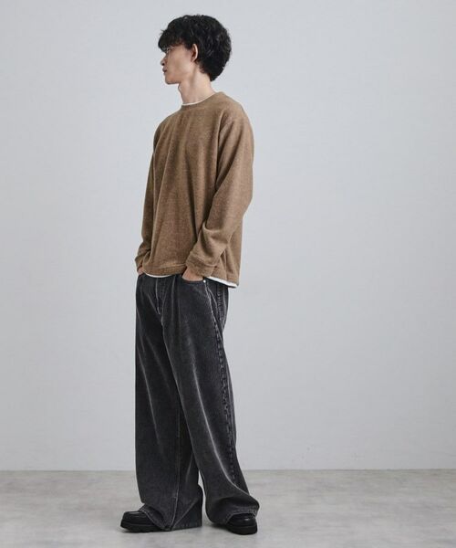 tk.TAKEO KIKUCHI / ティーケー タケオキクチ カットソー | フェイクレイヤードニットソー | 詳細14