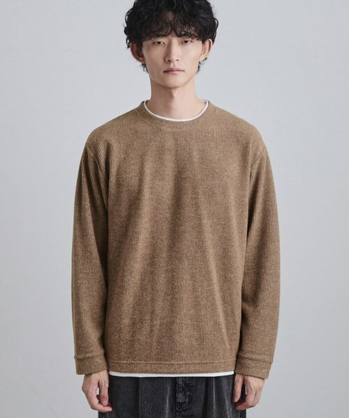 tk.TAKEO KIKUCHI / ティーケー タケオキクチ カットソー | フェイクレイヤードニットソー | 詳細17