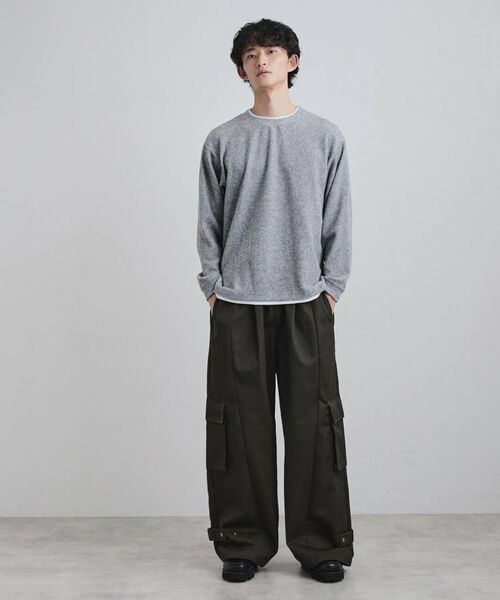 tk.TAKEO KIKUCHI / ティーケー タケオキクチ カットソー | フェイクレイヤードニットソー | 詳細2