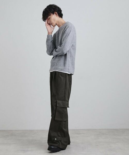 tk.TAKEO KIKUCHI / ティーケー タケオキクチ カットソー | フェイクレイヤードニットソー | 詳細3