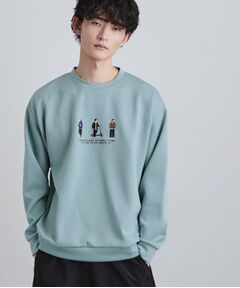 tk.TAKEO KIKUCHI / ティーケー タケオキクチ スウェット | ピープル刺繍スウェット