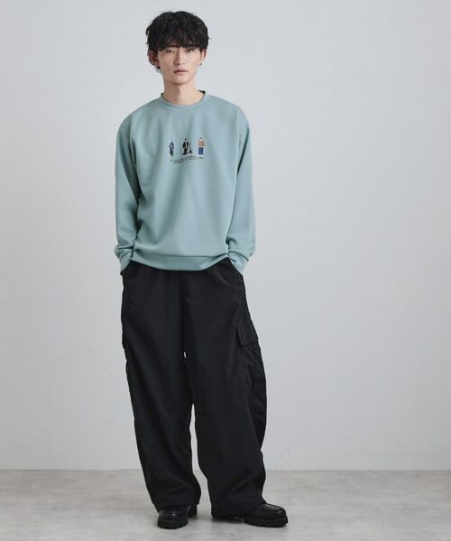 tk.TAKEO KIKUCHI / ティーケー タケオキクチ スウェット | ピープル刺繍スウェット | 詳細10