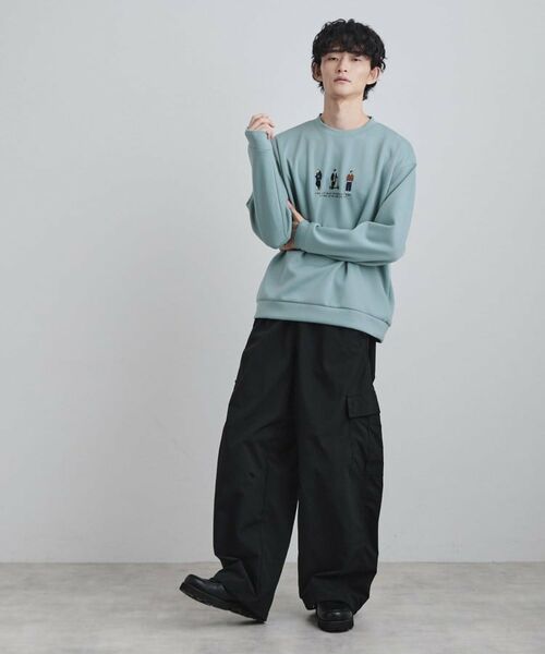 tk.TAKEO KIKUCHI / ティーケー タケオキクチ スウェット | ピープル刺繍スウェット | 詳細11