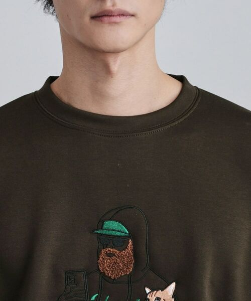 tk.TAKEO KIKUCHI / ティーケー タケオキクチ スウェット | ヒゲサガラスウェット | 詳細16