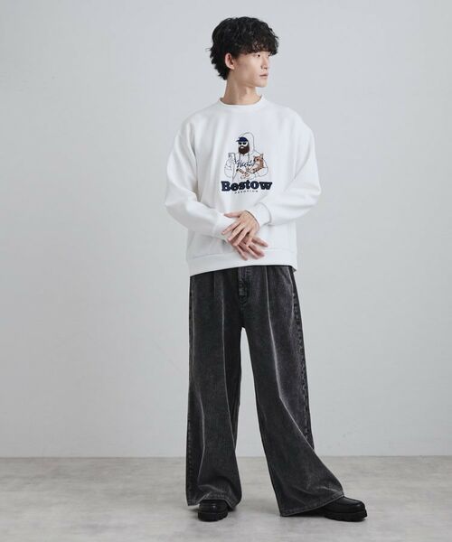 tk.TAKEO KIKUCHI / ティーケー タケオキクチ スウェット | ヒゲサガラスウェット | 詳細2