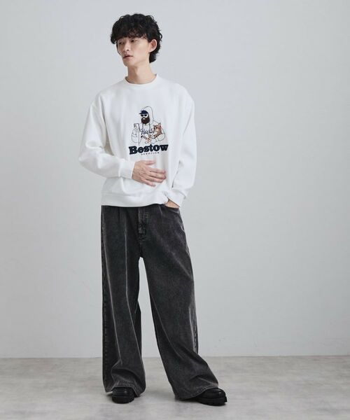 tk.TAKEO KIKUCHI / ティーケー タケオキクチ スウェット | ヒゲサガラスウェット | 詳細3