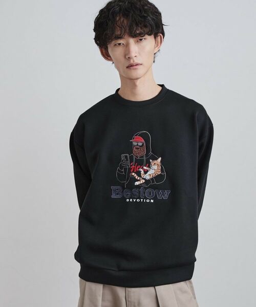 tk.TAKEO KIKUCHI / ティーケー タケオキクチ スウェット | ヒゲサガラスウェット | 詳細5