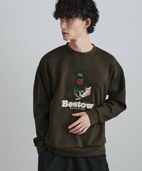 tk.TAKEO KIKUCHI / ティーケー タケオキクチ スウェット | ヒゲサガラスウェット | 詳細9