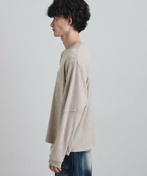 tk.TAKEO KIKUCHI / ティーケー タケオキクチ カットソー | モールヘンリーネックカットソー | 詳細14