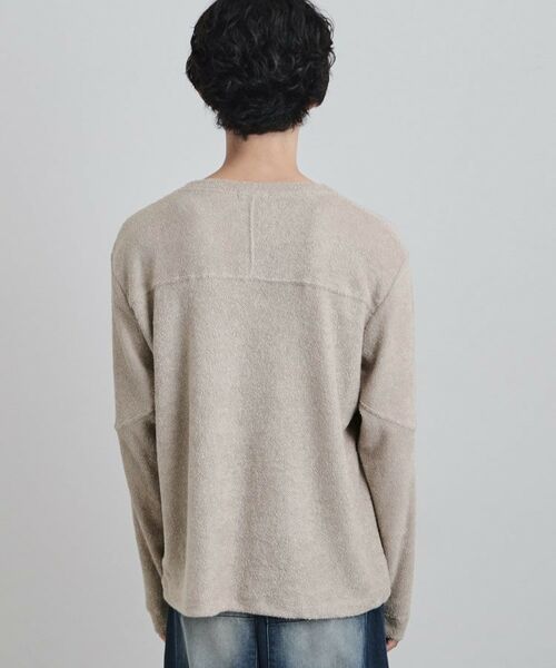 tk.TAKEO KIKUCHI / ティーケー タケオキクチ カットソー | モールヘンリーネックカットソー | 詳細15