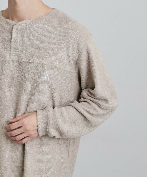 tk.TAKEO KIKUCHI / ティーケー タケオキクチ カットソー | モールヘンリーネックカットソー | 詳細17