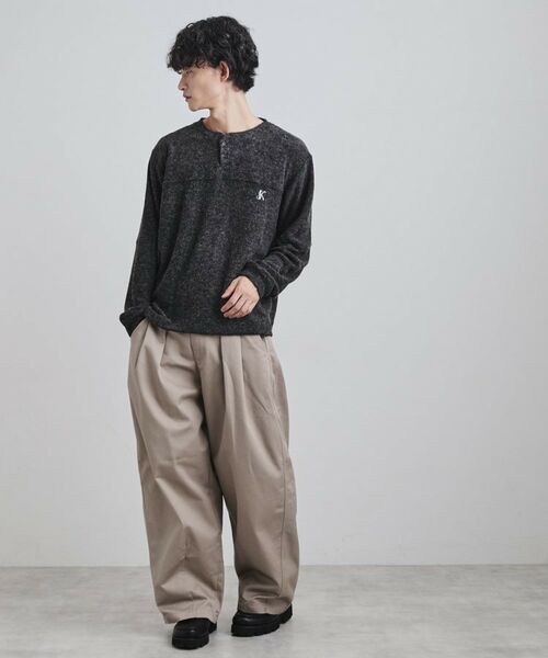 tk.TAKEO KIKUCHI / ティーケー タケオキクチ カットソー | モールヘンリーネックカットソー | 詳細2