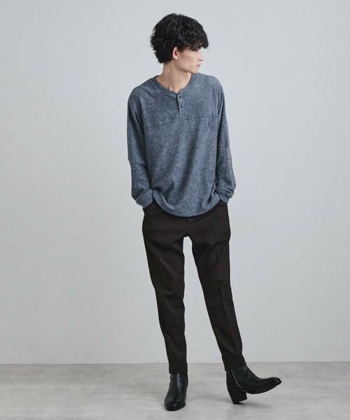 tk.TAKEO KIKUCHI / ティーケー タケオキクチ カットソー | モールヘンリーネックカットソー | 詳細7