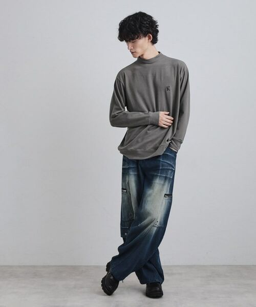 tk.TAKEO KIKUCHI / ティーケー タケオキクチ カットソー | モイスチャースムースモックネックカットソー | 詳細10