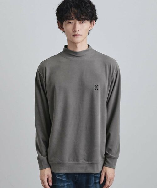 tk.TAKEO KIKUCHI / ティーケー タケオキクチ カットソー | モイスチャースムースモックネックカットソー | 詳細13