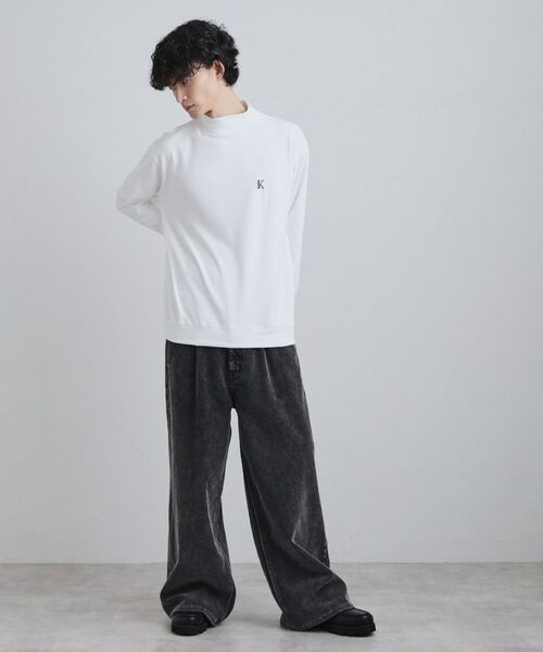 tk.TAKEO KIKUCHI / ティーケー タケオキクチ カットソー | モイスチャースムースモックネックカットソー | 詳細3