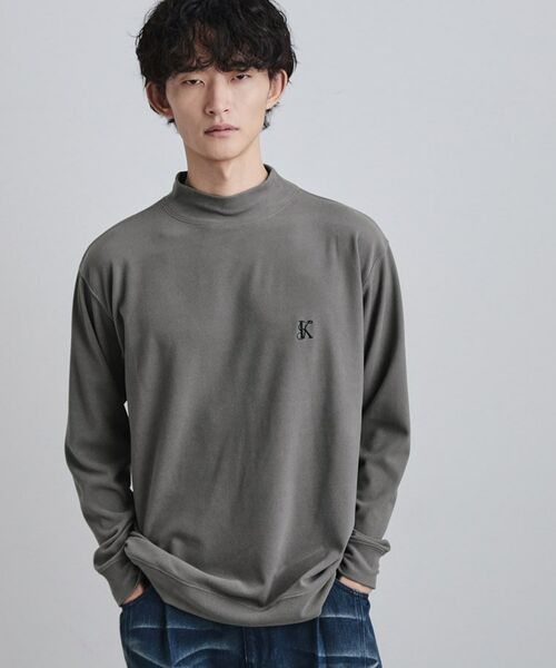 tk.TAKEO KIKUCHI / ティーケー タケオキクチ カットソー | モイスチャースムースモックネックカットソー | 詳細9