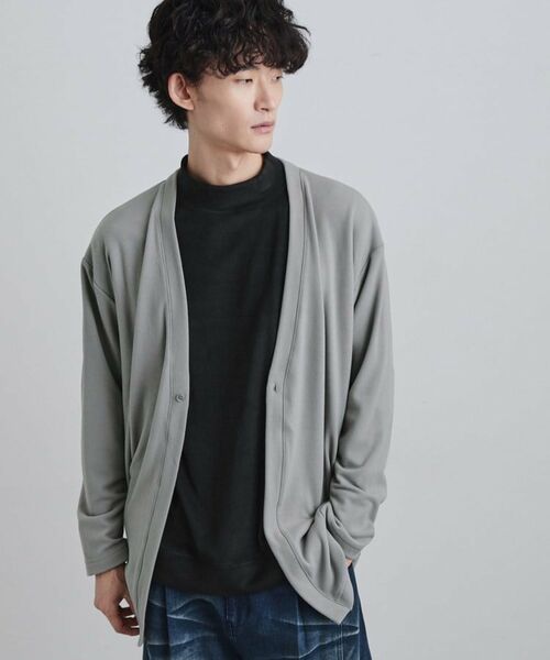 tk.TAKEO KIKUCHI / ティーケー タケオキクチ カーディガン・ボレロ | ウォームトッパーカーディガン | 詳細1