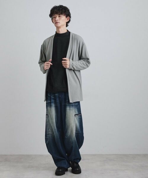 tk.TAKEO KIKUCHI / ティーケー タケオキクチ カーディガン・ボレロ | ウォームトッパーカーディガン | 詳細3