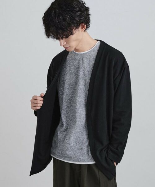 tk.TAKEO KIKUCHI / ティーケー タケオキクチ カーディガン・ボレロ | ウォームトッパーカーディガン | 詳細5