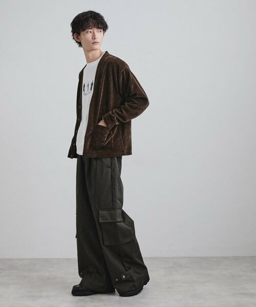 tk.TAKEO KIKUCHI / ティーケー タケオキクチ カーディガン・ボレロ | モールニットソーVカーディガン | 詳細11