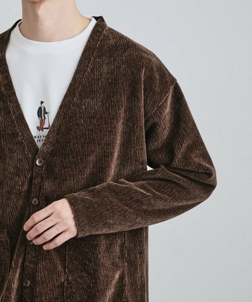tk.TAKEO KIKUCHI / ティーケー タケオキクチ カーディガン・ボレロ | モールニットソーVカーディガン | 詳細17
