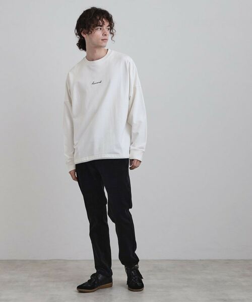 tk.TAKEO KIKUCHI / ティーケー タケオキクチ カットソー | ドルマンレイヤードスウェット | 詳細2