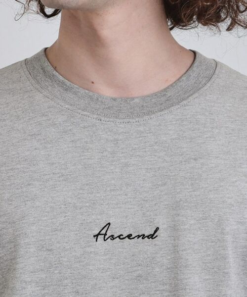 tk.TAKEO KIKUCHI / ティーケー タケオキクチ カットソー | ドルマンレイヤードスウェット | 詳細20