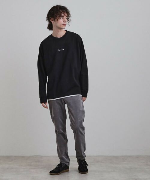 tk.TAKEO KIKUCHI / ティーケー タケオキクチ カットソー | ドルマンレイヤードスウェット | 詳細6