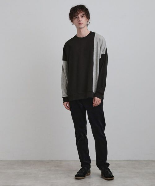 tk.TAKEO KIKUCHI / ティーケー タケオキクチ カットソー | 切り替えスウェット | 詳細6
