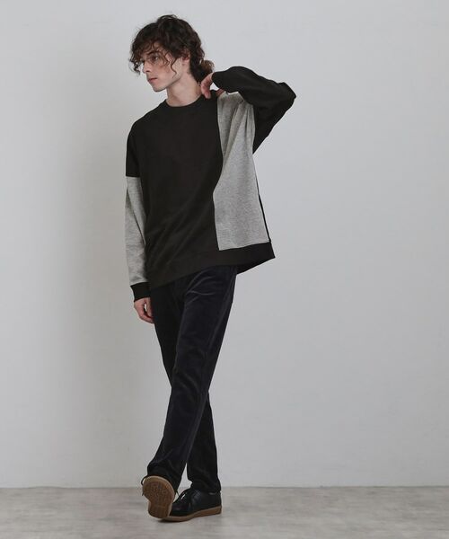 tk.TAKEO KIKUCHI / ティーケー タケオキクチ カットソー | 切り替えスウェット | 詳細7