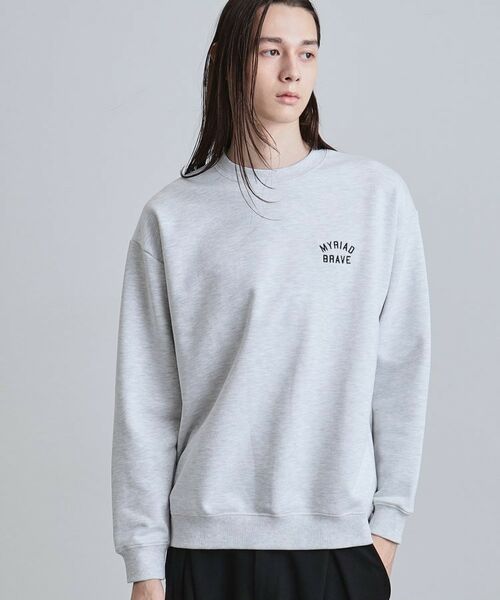 tk.TAKEO KIKUCHI / ティーケー タケオキクチ スウェット | とらフロッキースウェット | 詳細1