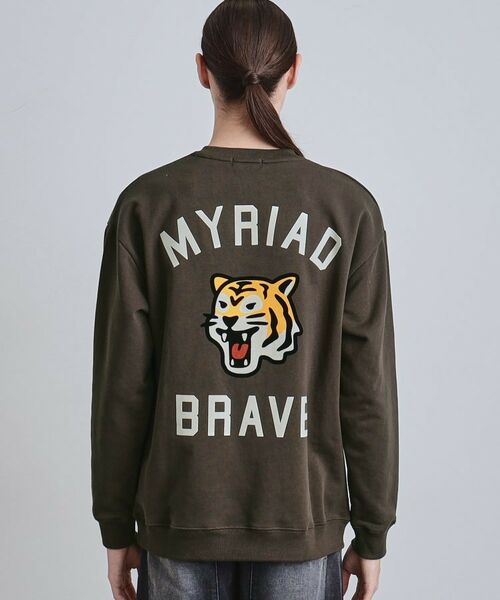 tk.TAKEO KIKUCHI / ティーケー タケオキクチ スウェット | とらフロッキースウェット | 詳細15