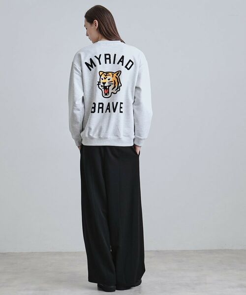 tk.TAKEO KIKUCHI / ティーケー タケオキクチ スウェット | とらフロッキースウェット | 詳細3