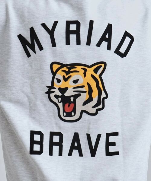 tk.TAKEO KIKUCHI / ティーケー タケオキクチ スウェット | とらフロッキースウェット | 詳細4