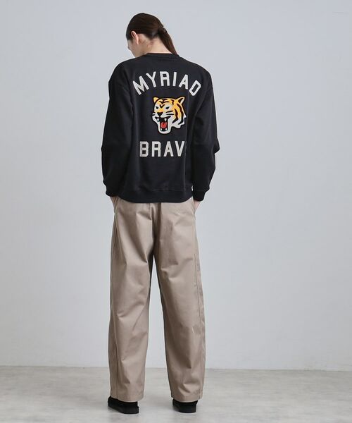 tk.TAKEO KIKUCHI / ティーケー タケオキクチ スウェット | とらフロッキースウェット | 詳細7