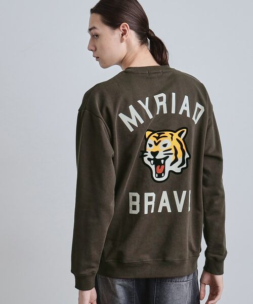 tk.TAKEO KIKUCHI / ティーケー タケオキクチ スウェット | とらフロッキースウェット | 詳細9