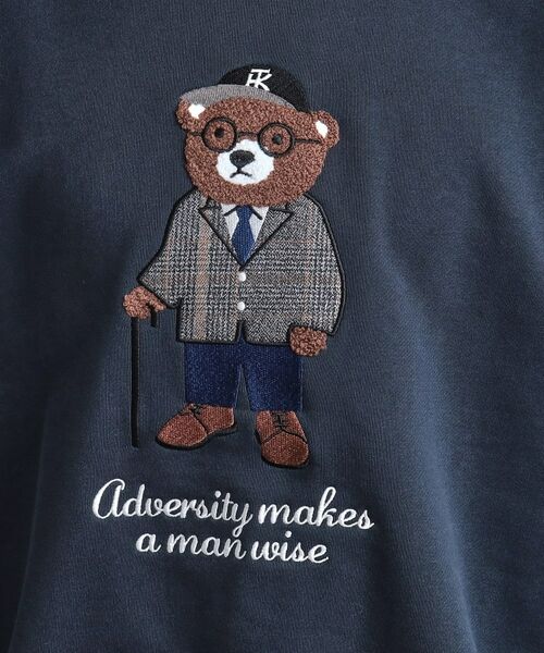 tk.TAKEO KIKUCHI / ティーケー タケオキクチ スウェット | クマサガラスウェット | 詳細12