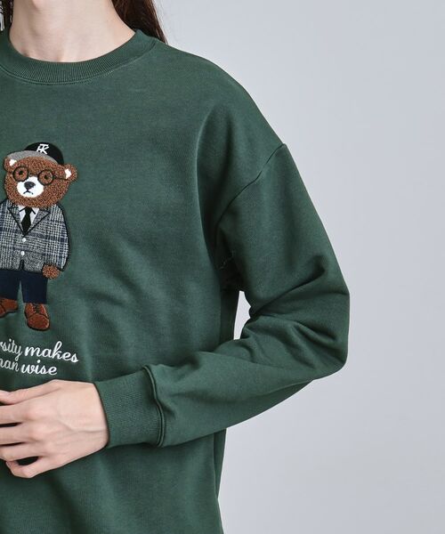 tk.TAKEO KIKUCHI / ティーケー タケオキクチ スウェット | クマサガラスウェット | 詳細17