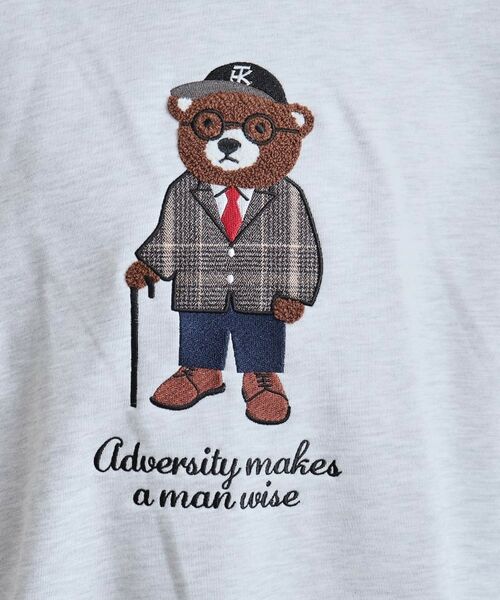 tk.TAKEO KIKUCHI / ティーケー タケオキクチ スウェット | クマサガラスウェット | 詳細4