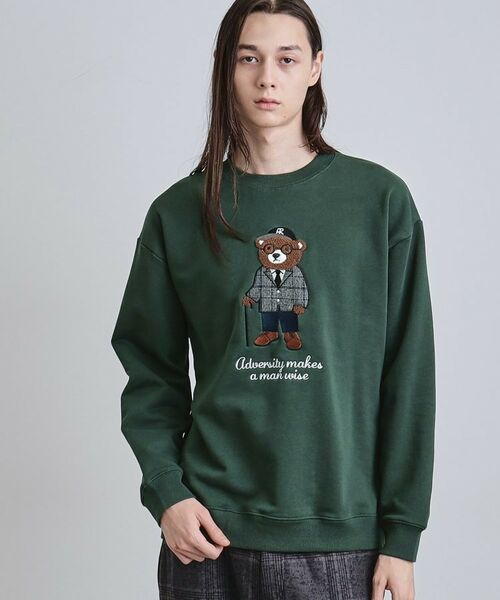 tk.TAKEO KIKUCHI / ティーケー タケオキクチ スウェット | クマサガラスウェット | 詳細5